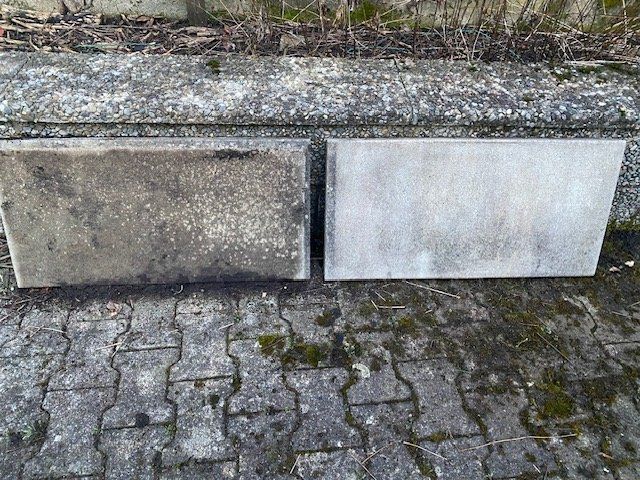 Bodenbeläge: Massive Beton Platten Garten Feuerstelle – Gebraucht aus Bürglen TG von Nobi99 2