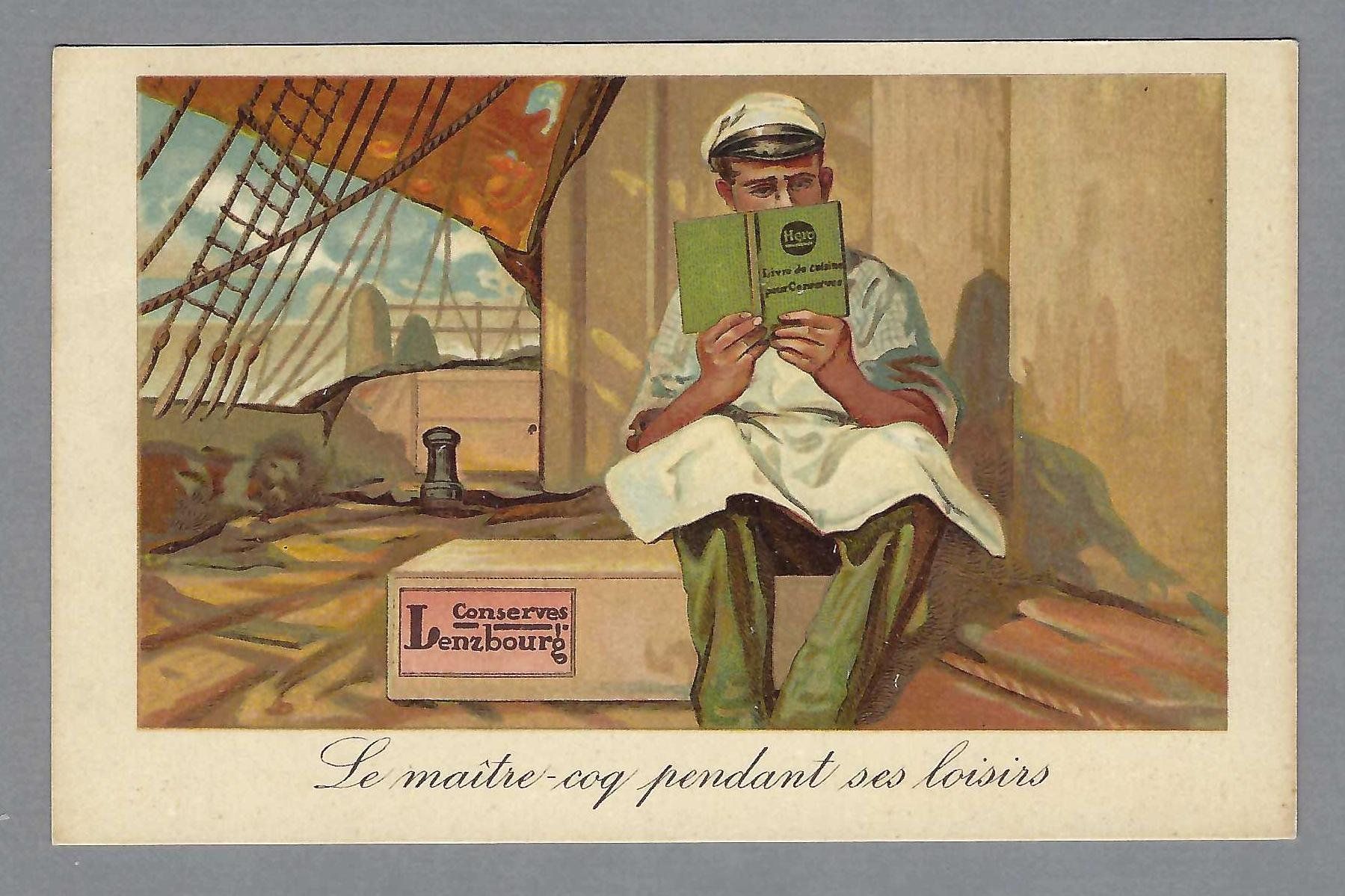 Cartoline postali: 1926, LENZBOURG CONSERVES, * – Usato da Pura venduto da ulisse1957