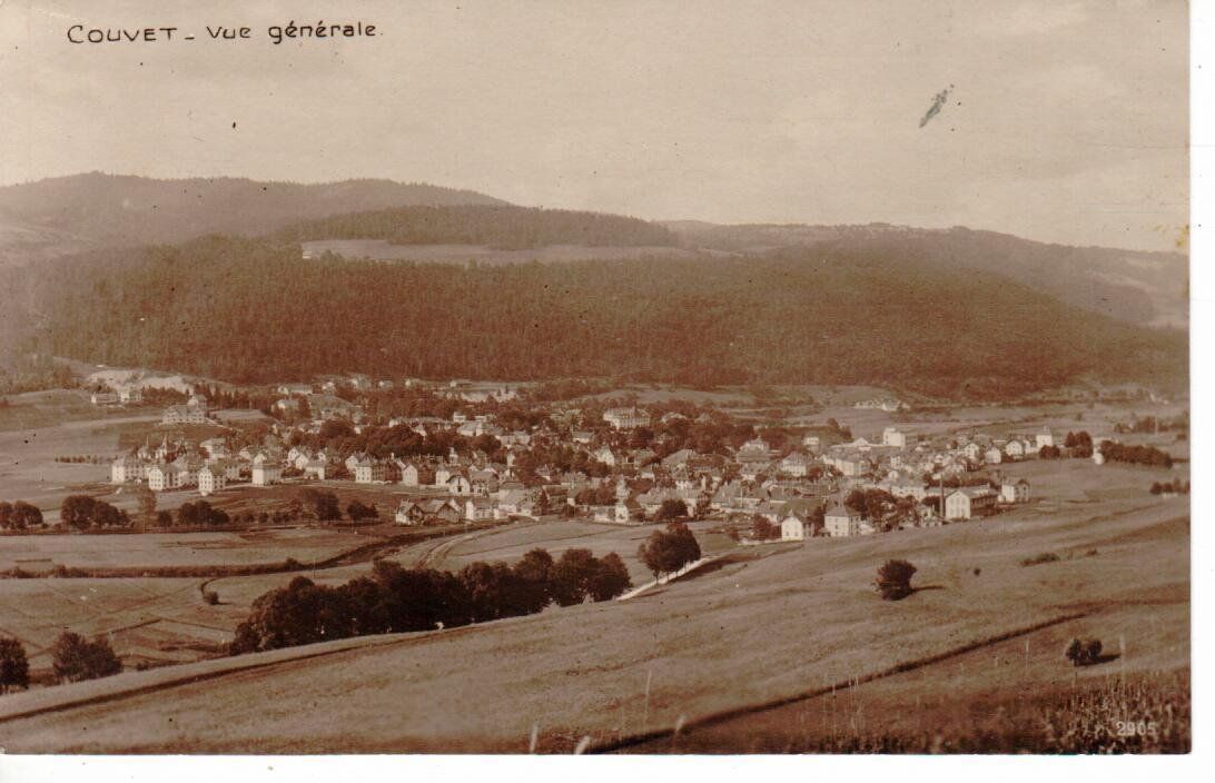 Cartoline postali: Couvet 1920 – Usato da Wolhusen venduto da Curver9