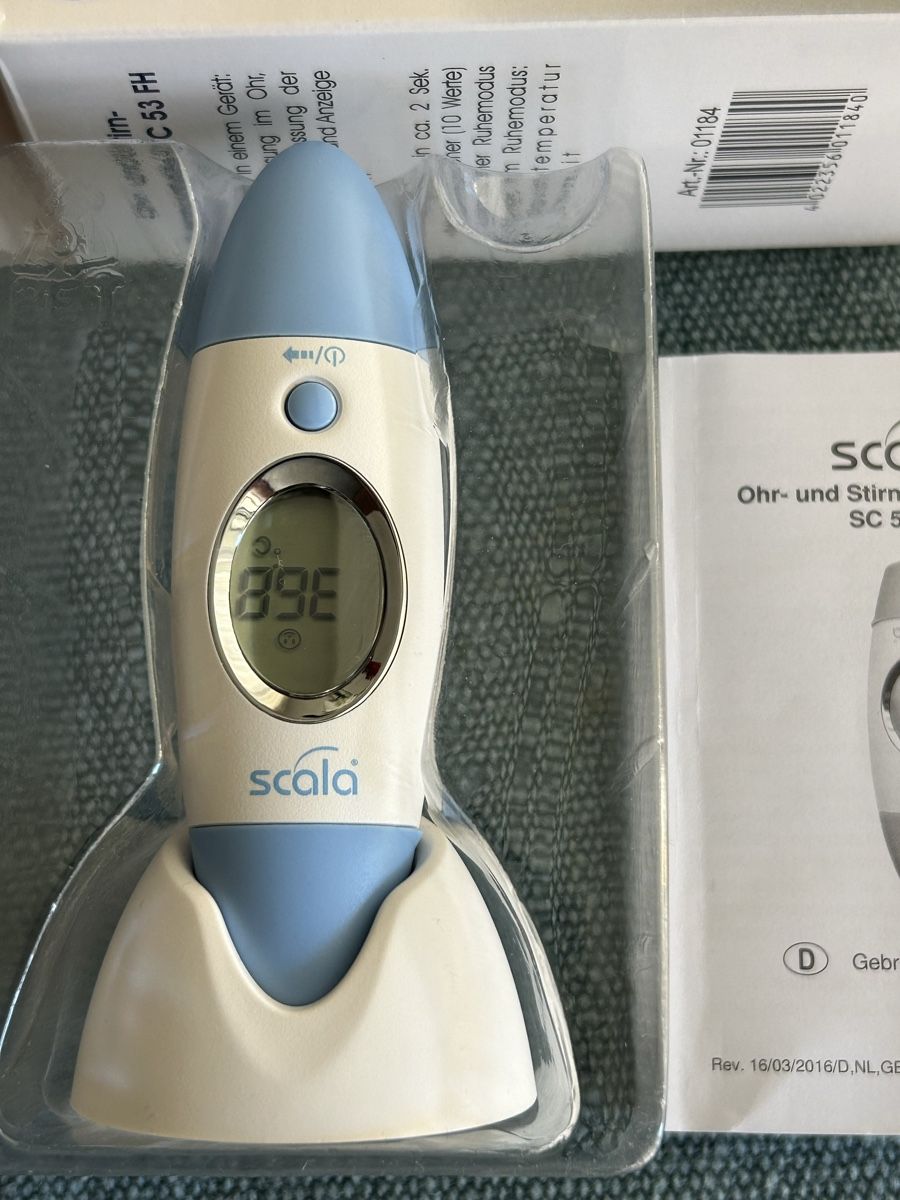 Altro per la casa: Ohr- und Stirn- Thermometer – Nuovo e nell'imballaggio originale da Frauenfeld venduto da berk39 2
