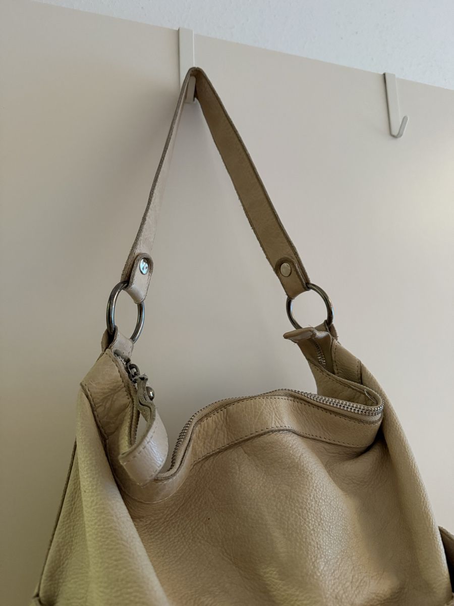 Borse da donna: Leder Damentasche beige – Usato da Meggen venduto da edwardcallan 4