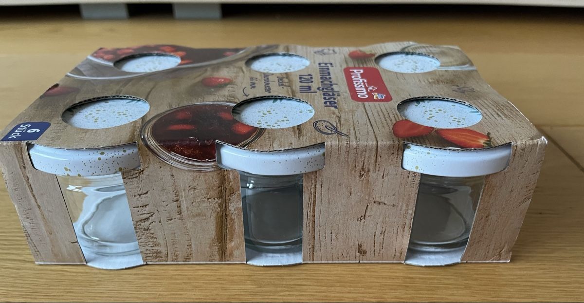 Contenitori & Simili: Einmachgläser 6 Stk. Je 120 ml – Nuovo e nell'imballaggio originale da Glattfelden venduto da Schmoni18 1