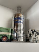Grande Bouteille Seau à Glace Collector Absolut Vodka Inox