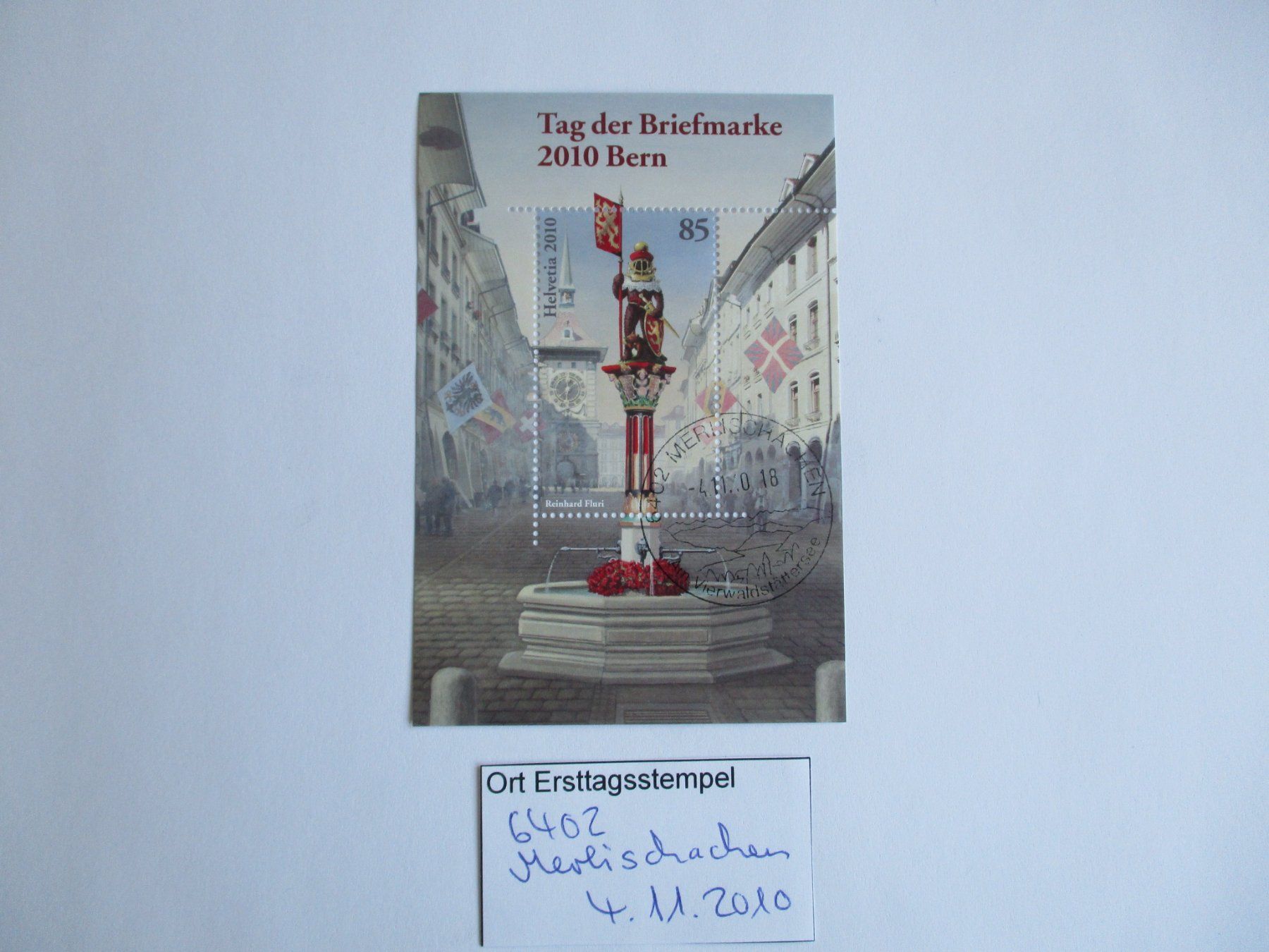 Tous les timbres: Voll Ort Ersttagsstempel 6402 Merlischachen – D'occasion à Langnau b. Reiden par Aktuell88