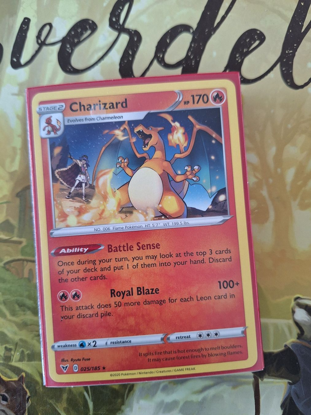 Pokémon Carte collezionabili: Charizard - Vivid Voltage – Usato da Altstätten SG venduto da GGsGameshop