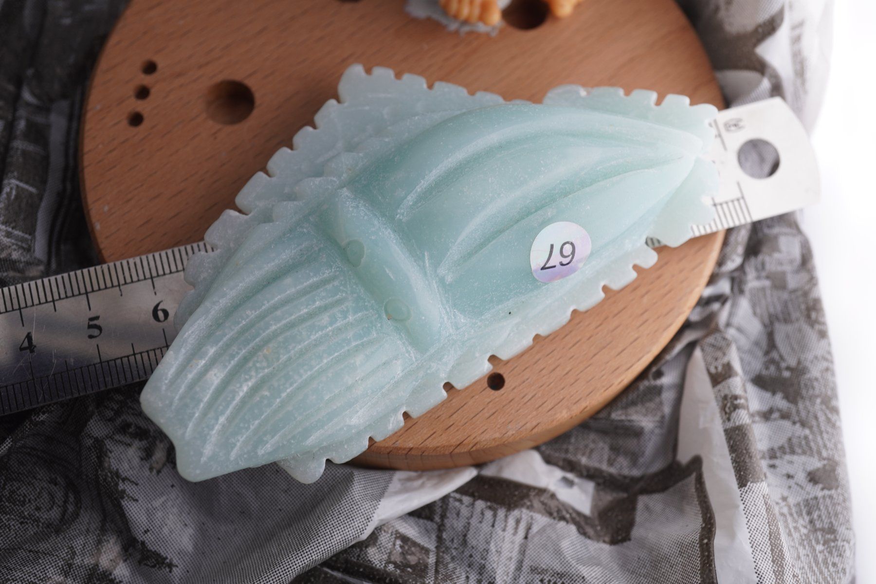 Mineralien & Heilsteine: Amazonit  Geschnitzt     –Edelsteinstube Rausverkauf ab 1.- – Neu und originalverpackt aus Eschenbach SG von topstone 7