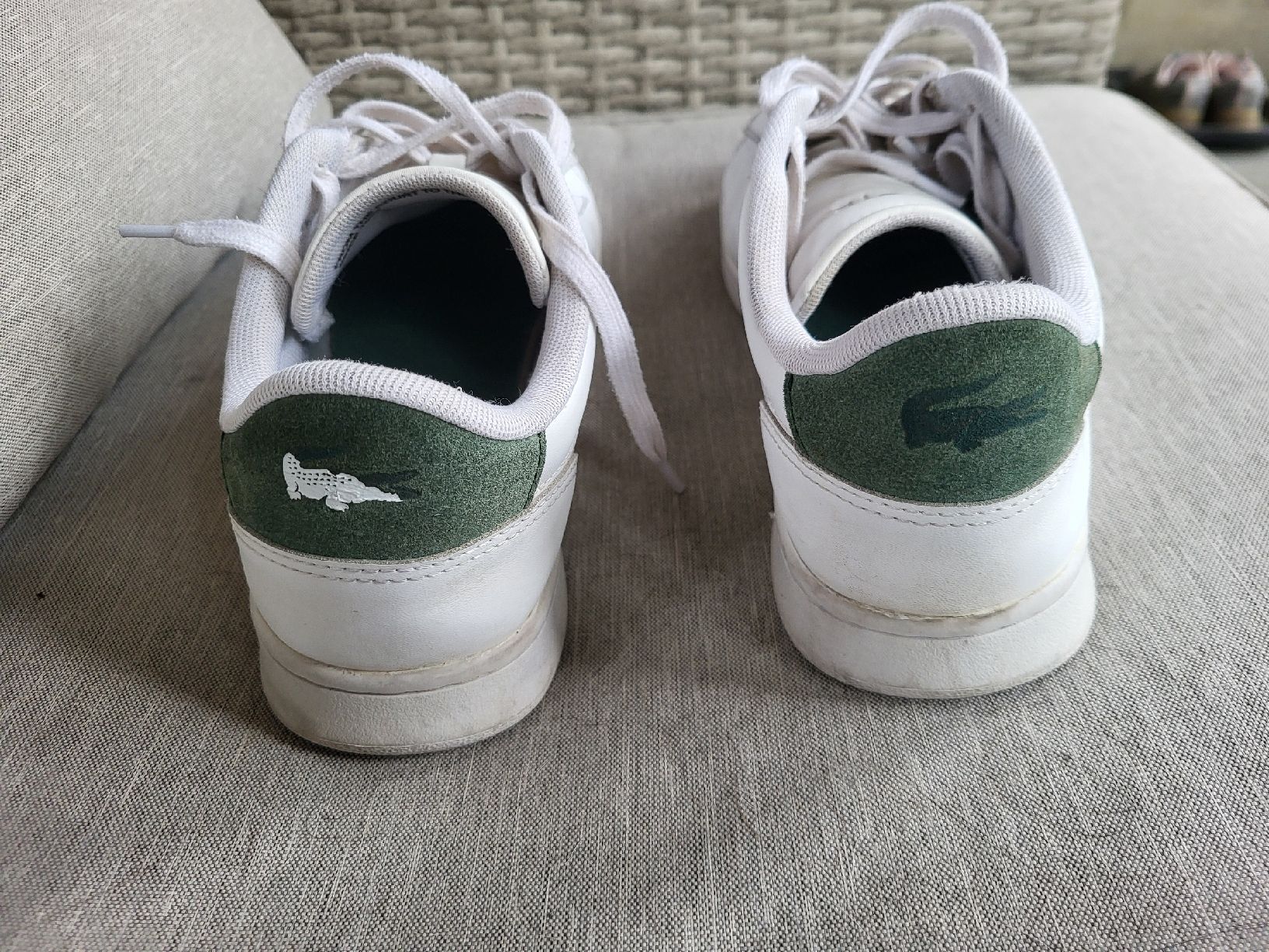 Scarpe da uomo: Baskets Lacoste blanches taille 40.5  – Usato da Movelier venduto da Gwadafab 1