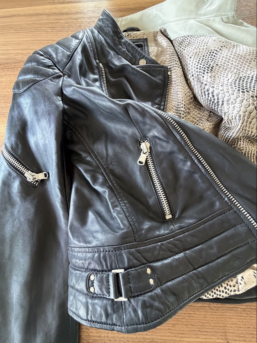 Redskins Jacken: Softe Bikerjacke in Lammleder – Neu (gemäss Beschreibung) aus Küsnacht ZH von groovy44 5