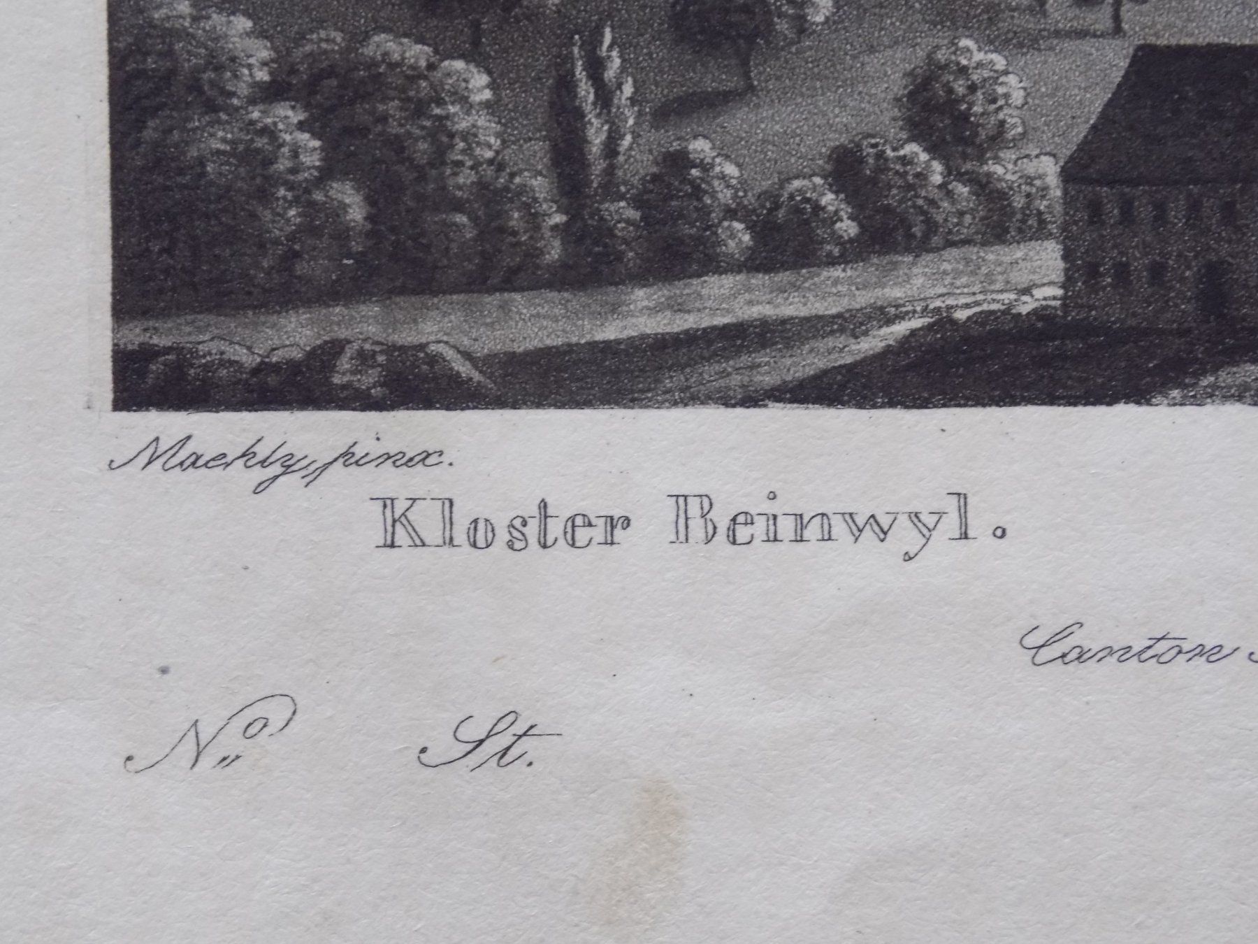 Incisioni: Kloster Beinwil Solothurn – Usato da Risch venduto da Rischli15 2