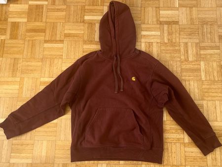 Pull carhartt brun taille M