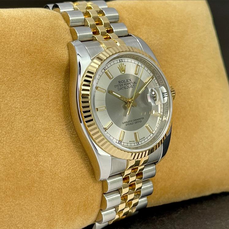 Rolex 116233 Datejust Paper&Box Silver 