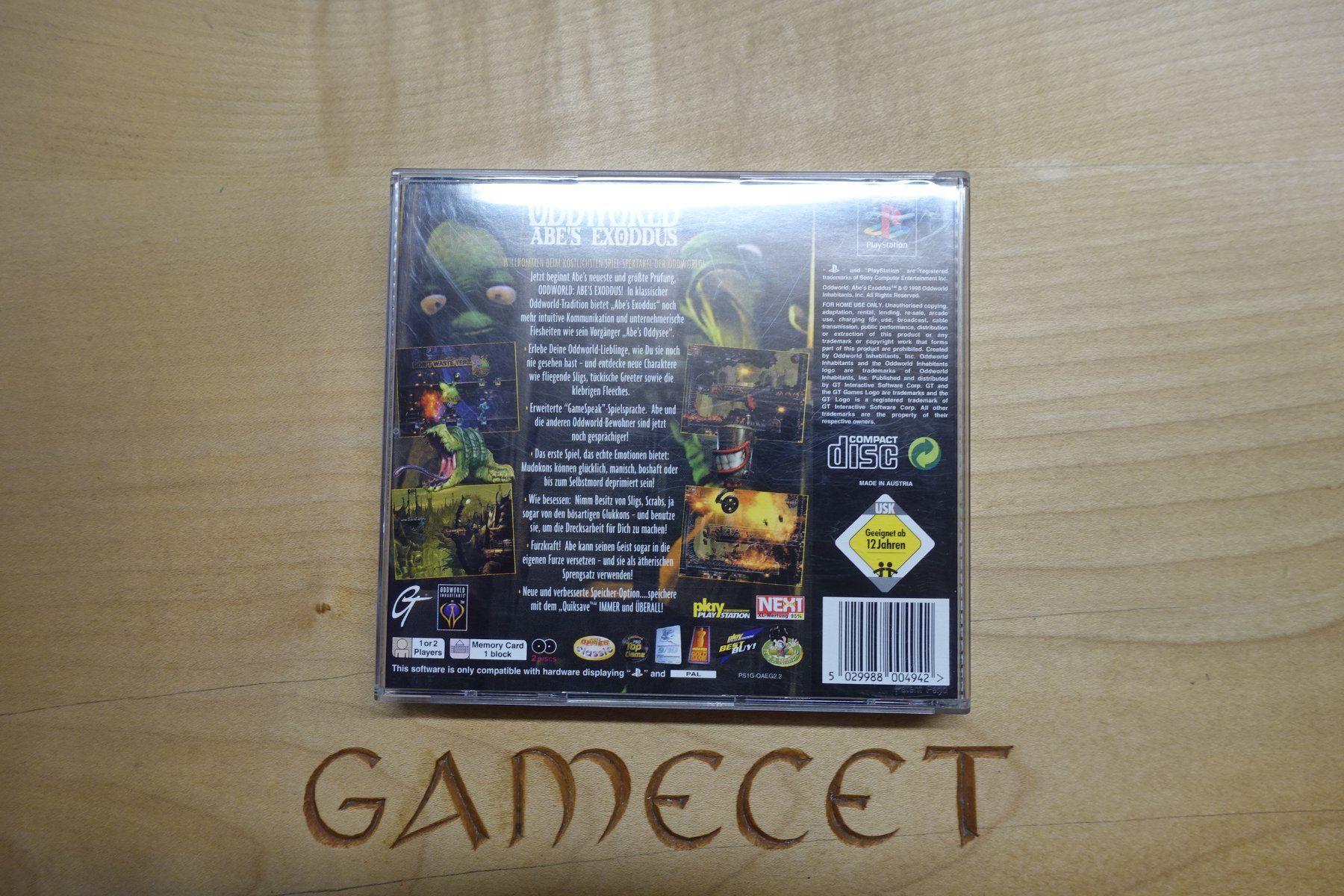 Sony Jeux: Oddworld Abe's Exoddus – D'occasion à Steinach par Gamecet 3