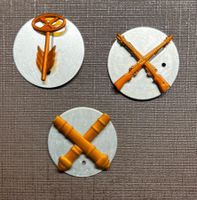 Badge abzeichen fusil gewehr Kanone canon uniforme armée