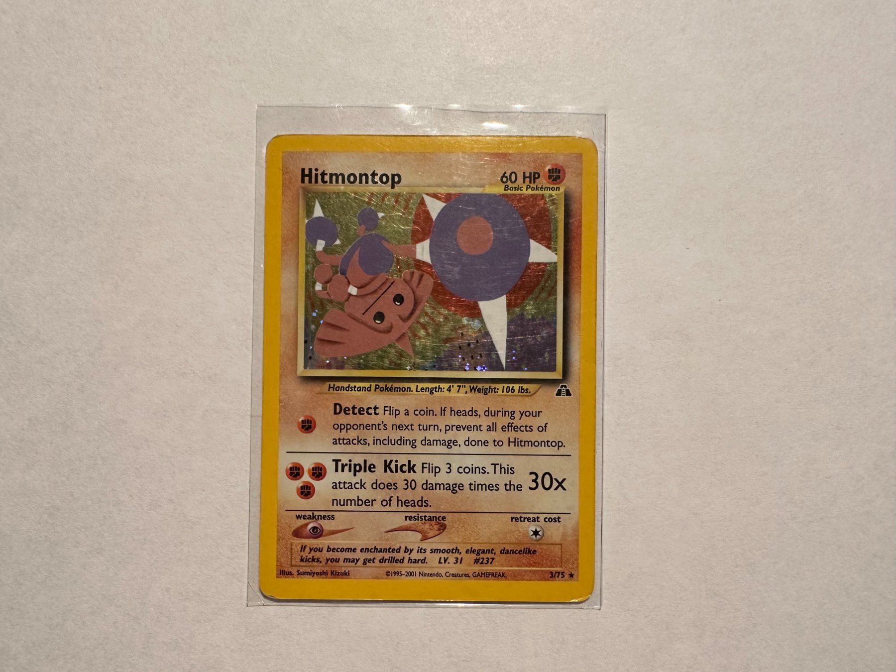 Pokémon Carte collezionabili: Hitmontop holo Neo Discovery EN – Usato da Hagendorn venduto da Pokecollectorch