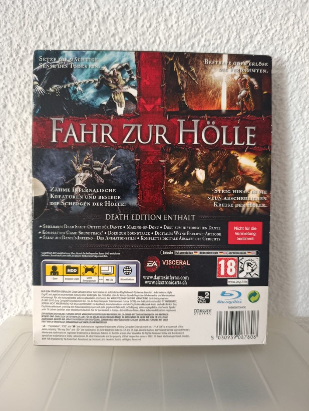 Sony Giochi: Dantes Inferno Death Edition PS3 – Usato da Wil SG venduto da Donaldus 1