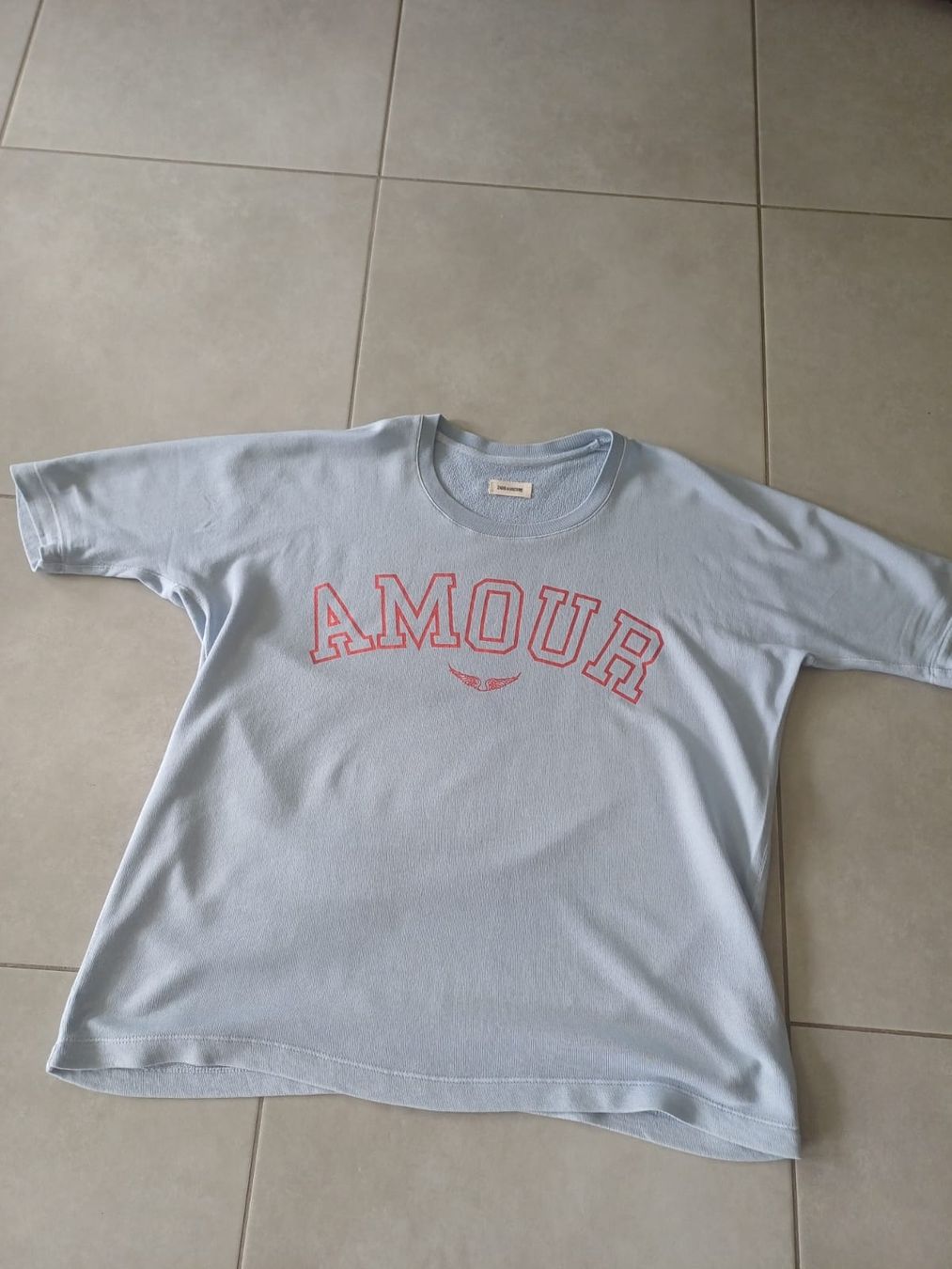 Zadig & Voltaire T-shirt: T-shirt oversize Zadig & Voltaire – Nuovo (secondo la descrizione) da Collonges venduto da cam_72xf 2