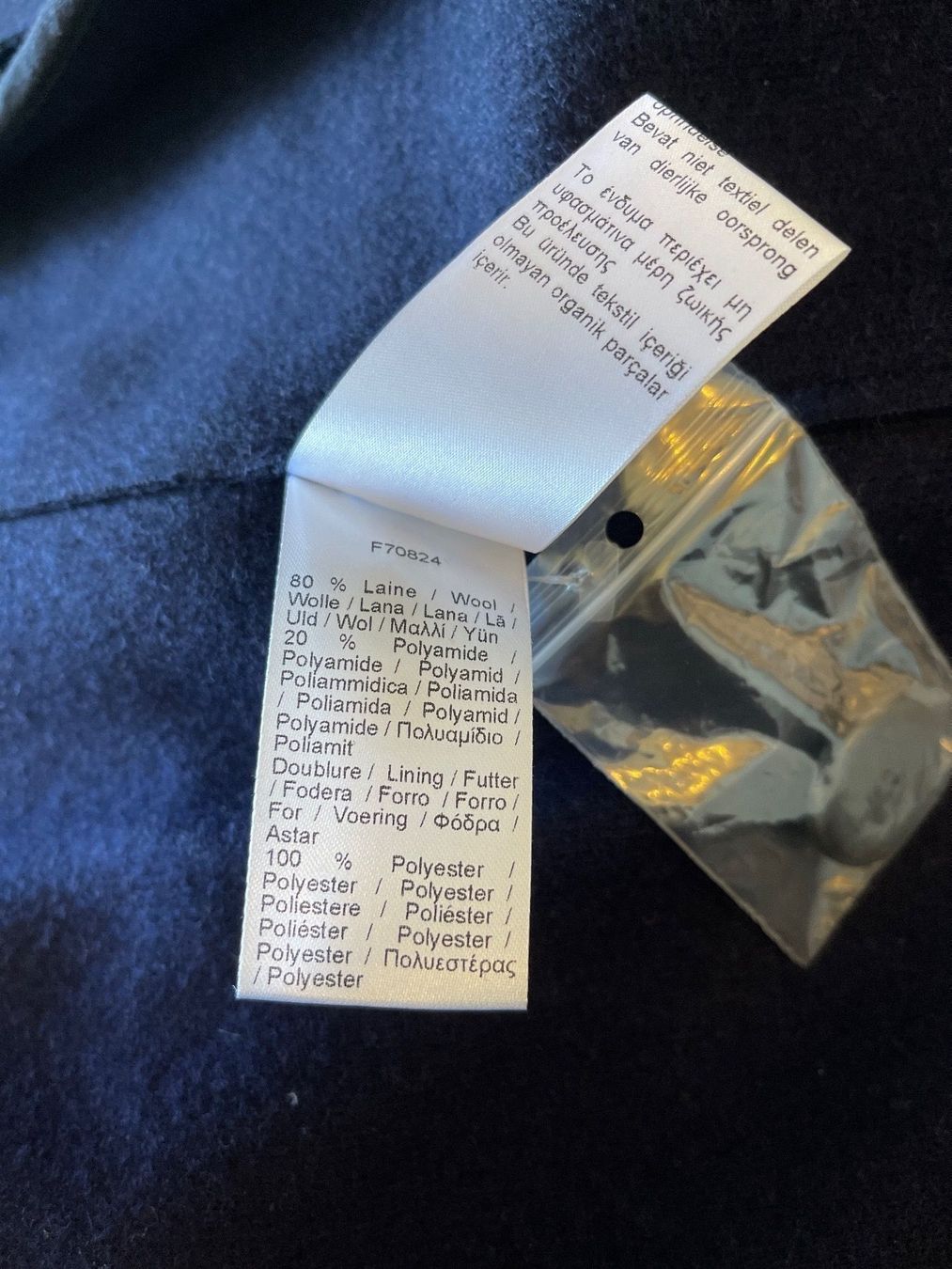 Lacoste Cappotti: Manteau Lactose neuf – Nuovo (secondo la descrizione) da Monthey venduto da Joseph-29 5