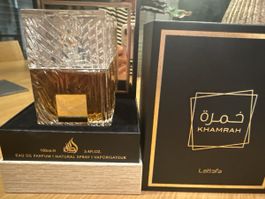 Lattafa Khamrah Eau de Parfum 100ml im Originalkarton