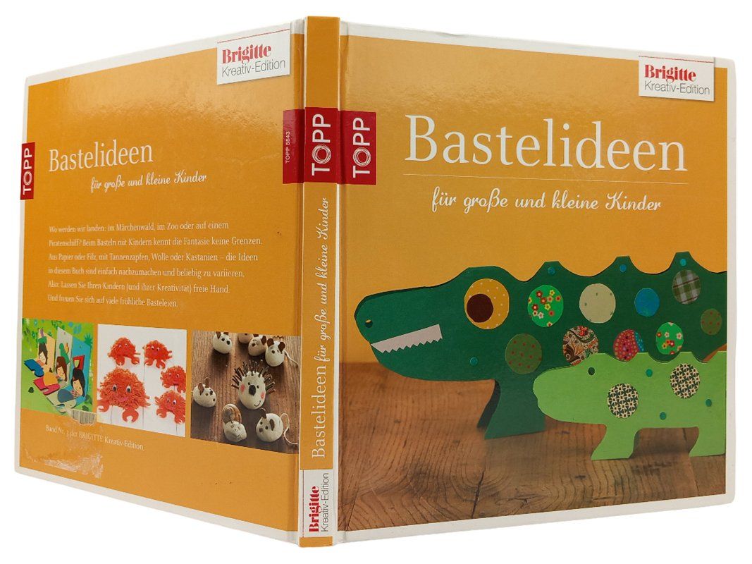 Libri: TOPP Brigitte Kreative-Edition Bastelbuch Kinder – Usato da Hünenberg venduto da Restwert_Zug 3