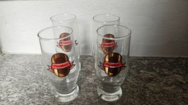 4 bicchieri birra President