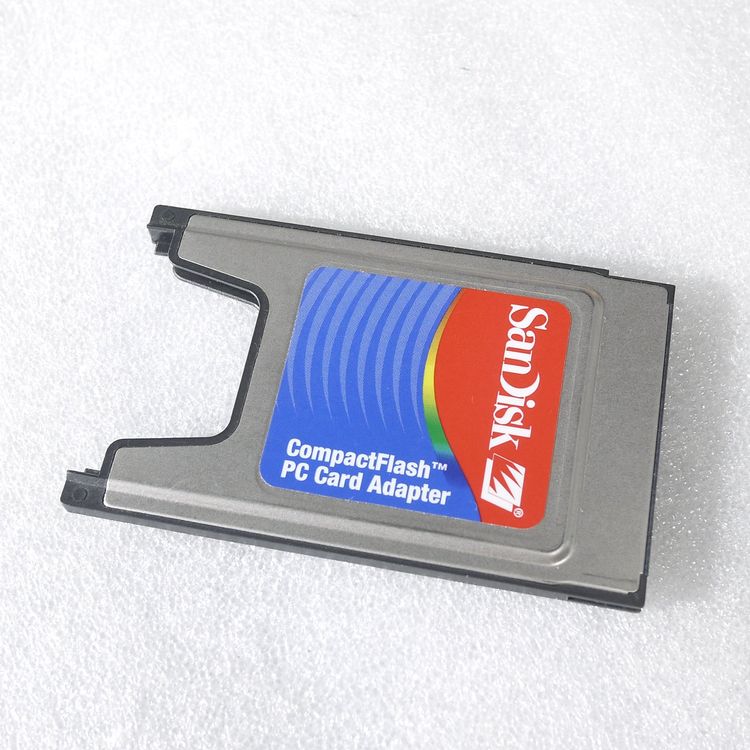 SanDisk Compact Flash PC Card Adapter PC Vintage (LOL) Kaufen