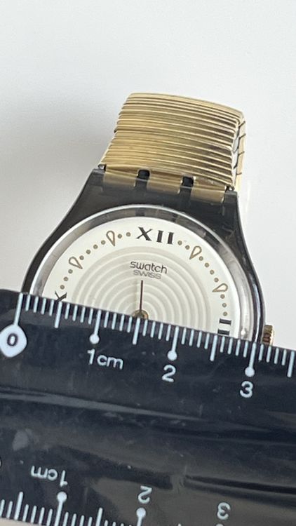 Swatch Montres: Vintage Swatch Uhr, Rarität, Goldfarben, Sammlerstück! – D'occasion à Grenchen par chththl 5