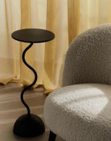 H&M HOME BEISTELLTISCH AUS METALL Schwarz wie neu