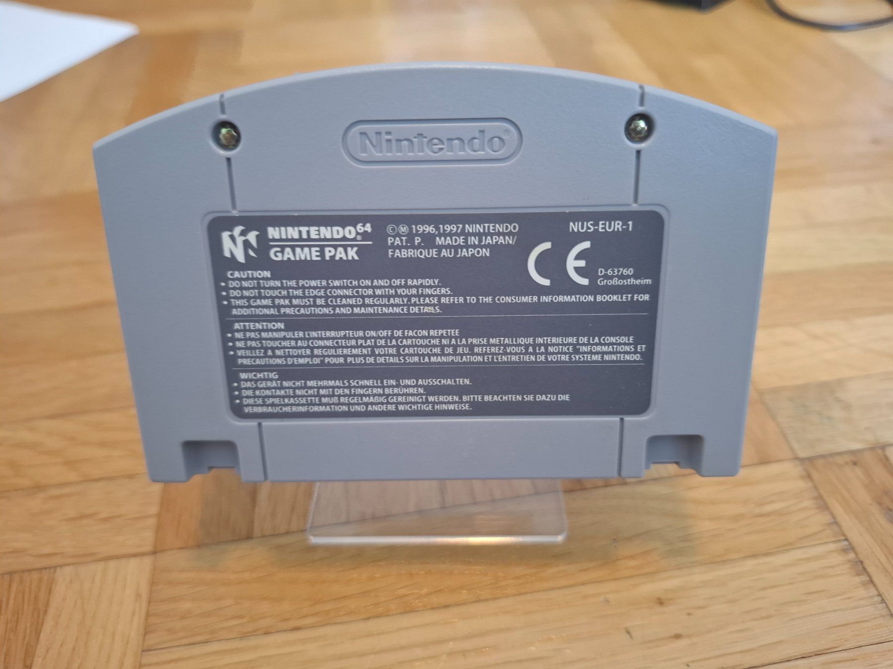 Nintendo Giochi: F1 World Grand Prix N64 – Usato da Gipf-Oberfrick venduto da Konsolen_Colin 1