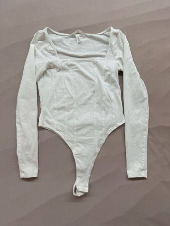 Body H&M blanc taille S bon état