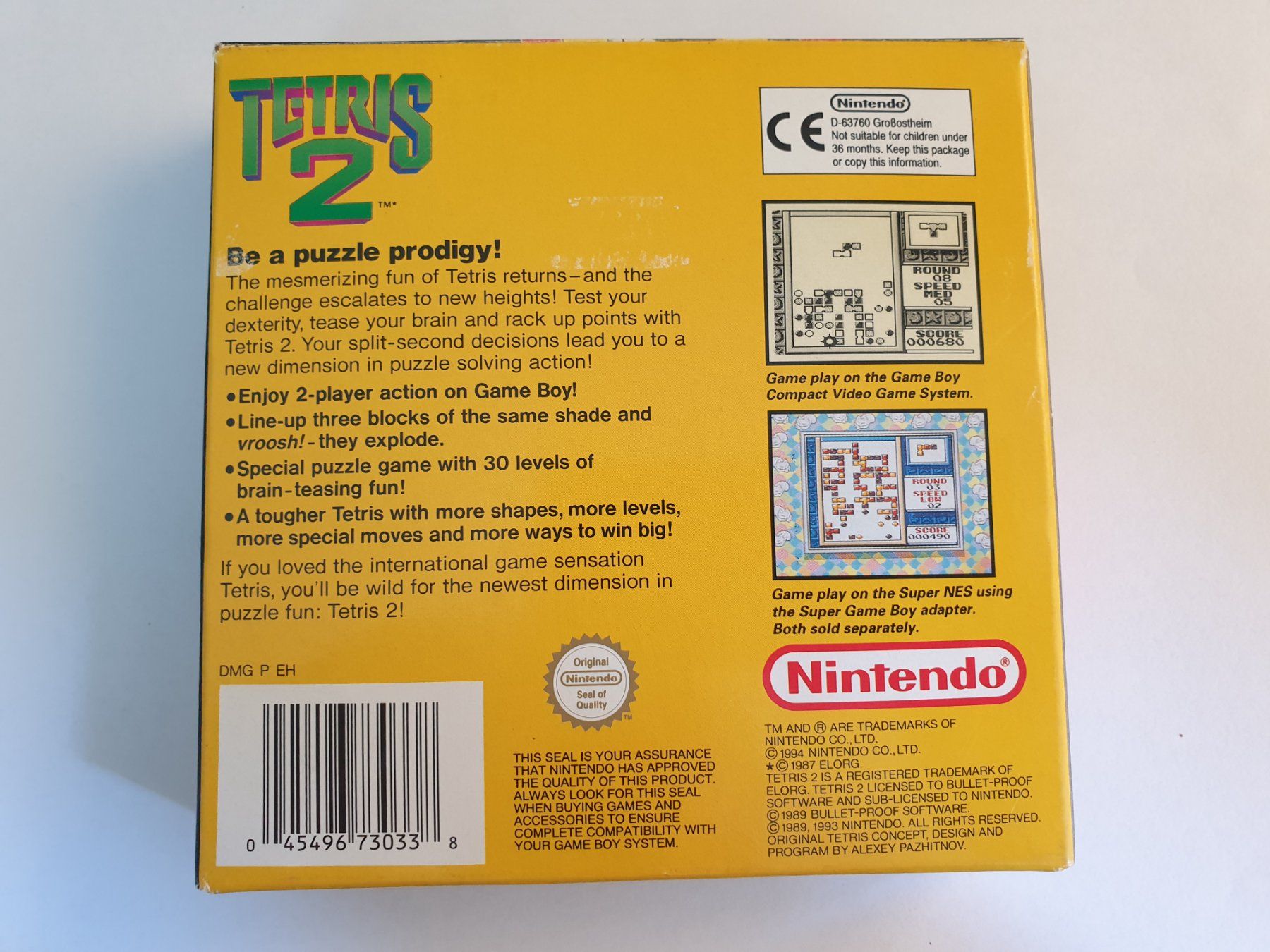 Jeux: Tetris 2 OVP / Gameboy – D'occasion à Rain par Rou_z26r 1