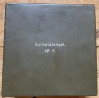 Blechbüchse für Azimutstempel No 5 der CH Armee