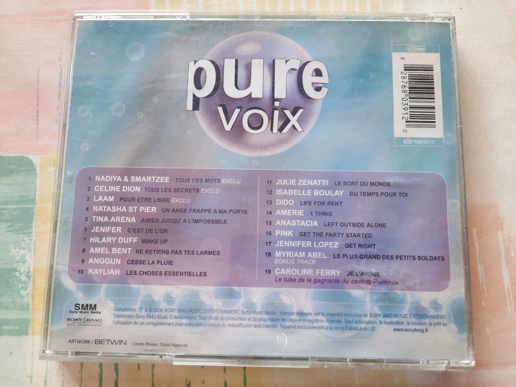 CD: Cd Pure Voix - Compilation – Usato da Pully venduto da bro_n52j 1
