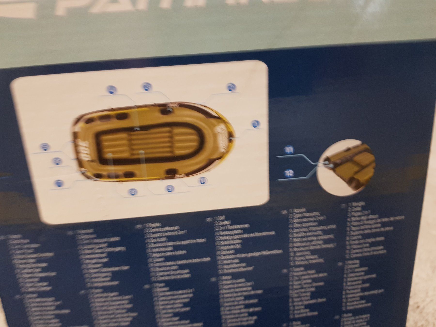 Boote: Jilong Schlauchboot Fishman 300 Ruderboot – Gebraucht aus Gutenswil von rolfsimmen31 4