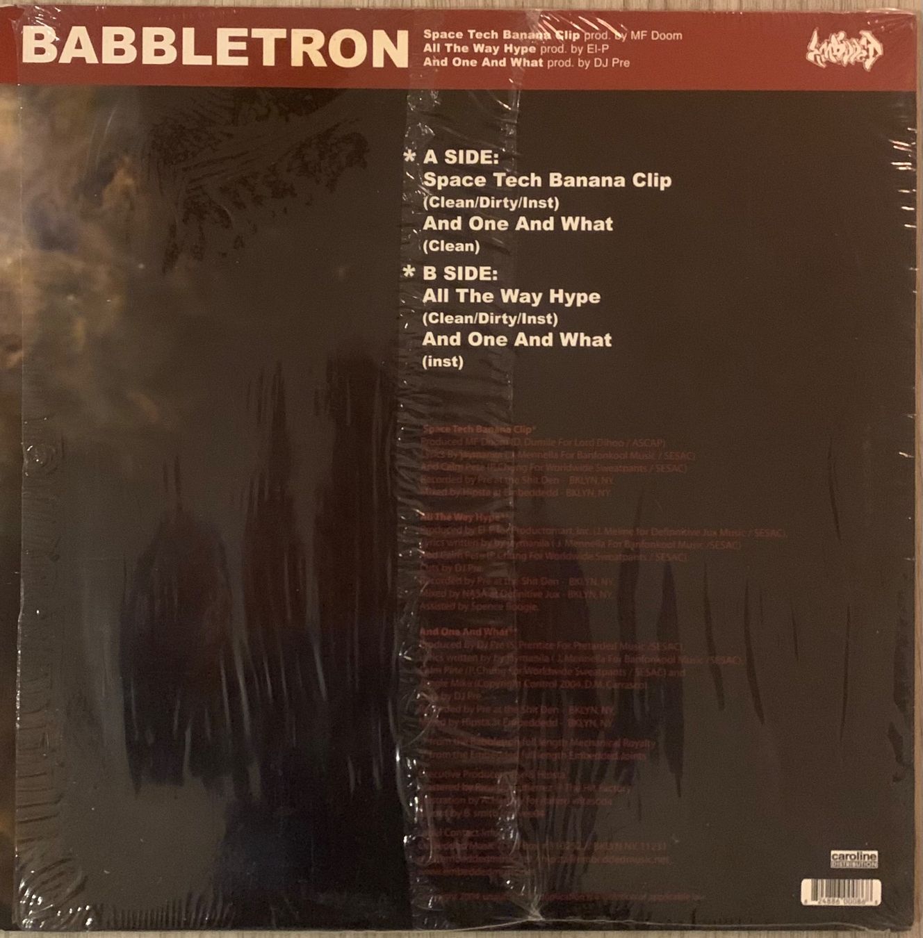 Dischi in vinile: BABBLETRON - Spacetech Banana Clip Maxi Lp 2004 – Usato da Mühlethal venduto da superfast78 1