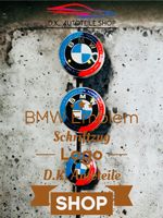 BMW Logo Emblem Set 82 82 45 mm Motorhaube Heck Lenkrad Neu