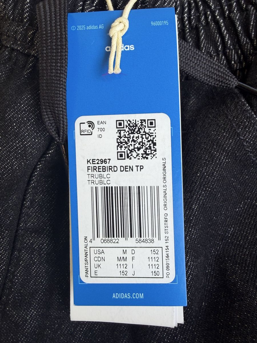 Adidas Tute: Adidas Firebird Denim Tracksuit Black size 152 – Nuovo e nell'imballaggio originale da Basel venduto da cei_5scv 2