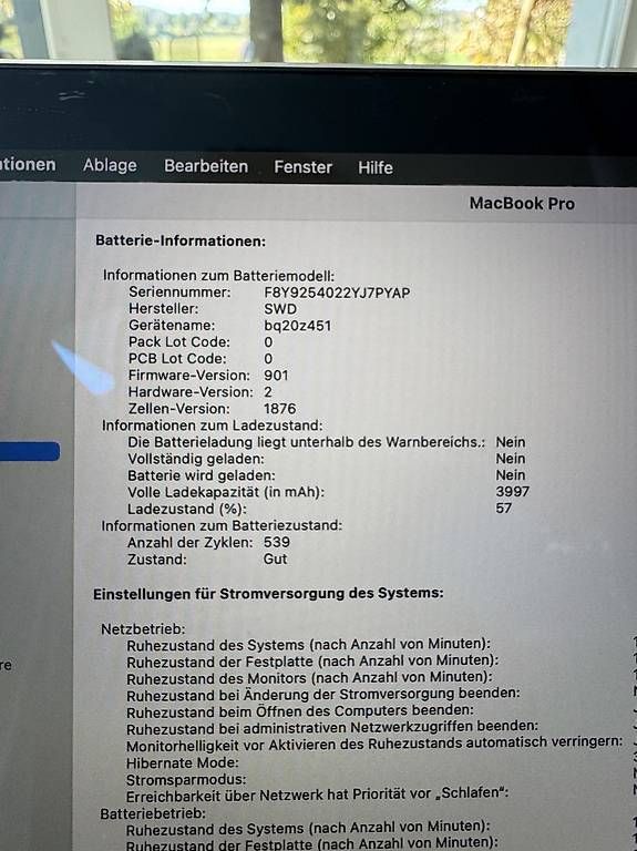 Notebook: MacBook Pro 13"  – Usato da Murten venduto da sim_m5t8 4