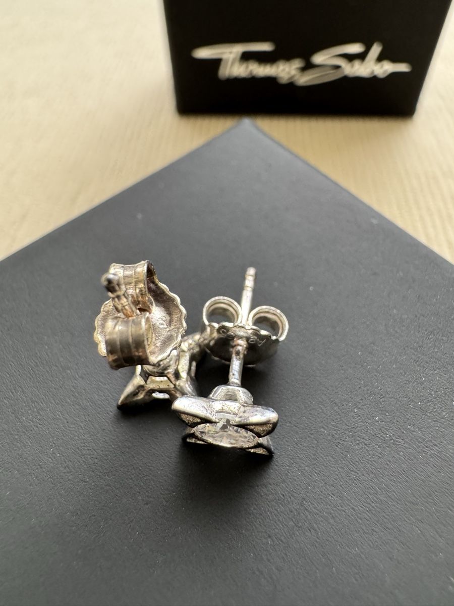 Thomas Sabo Orecchini pendenti & Orecchini a lobo: NEUe Thomas Sabo Ohrstecker, Silber – Nuovo e nell'imballaggio originale da Birr venduto da sfe_rhj7 3