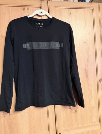 GUESS Langärmliges Shirt Gr. XL in schwarz 