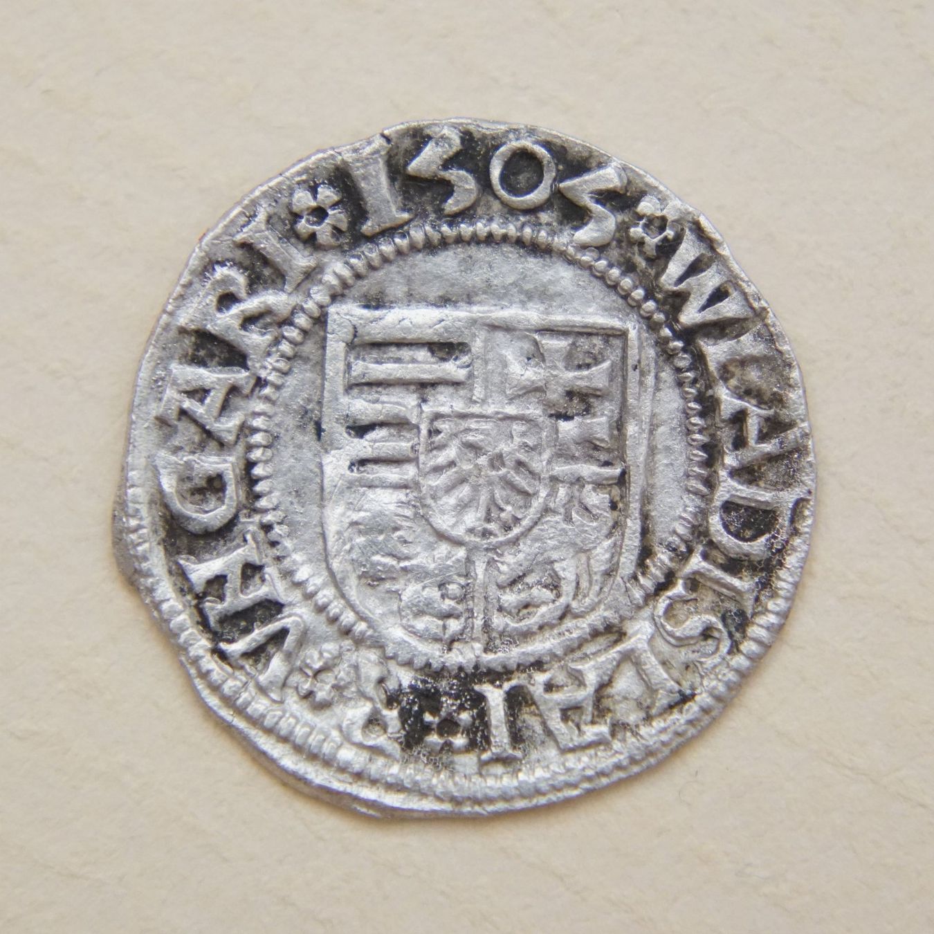 Tutti le monete: AR Denar aus dem Jahr 1505 – Usato da Flamatt venduto da samowarow 2