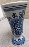 DELFT -PORZELLAN -VASE;--16,5CM;--HAND GEMALT, SCHÖNE MOTIVE