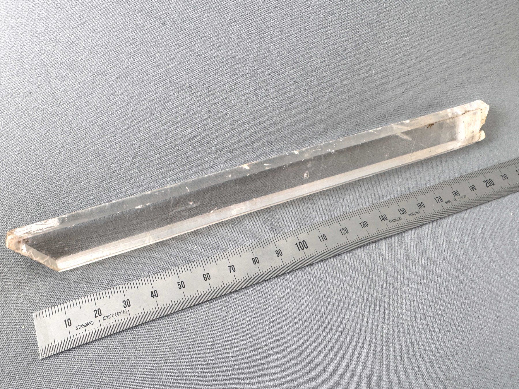 Minerali & Pietre curative: Quarz Kristall klar, ca. 20cm – Usato da Zürich venduto da Malco0 2