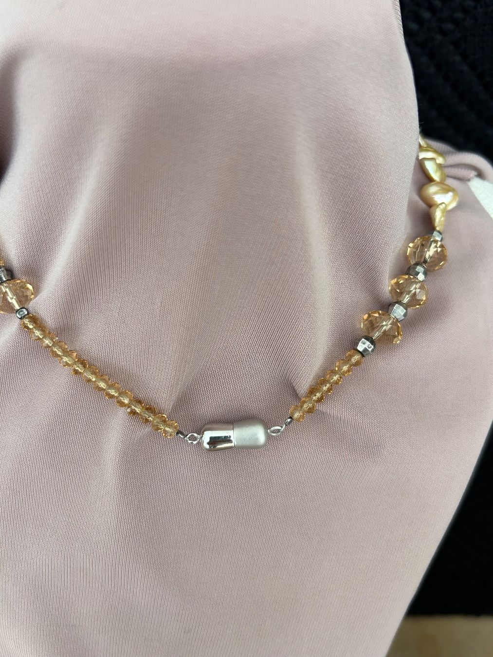 Altri gioielli: Schmuck-Set mit Zirkonia bernsteinfarben Nr. 24 – Nuovo (secondo la descrizione) da Rothenburg venduto da stacostaco 3