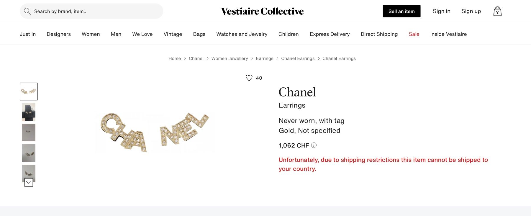 Chanel Orecchini pendenti & Orecchini a lobo: chanel ohrringe – Usato da Kastanienbaum venduto da swi_8n56 7