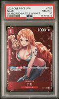 PSA 10 Nami Battle Winner ST01-007 JP