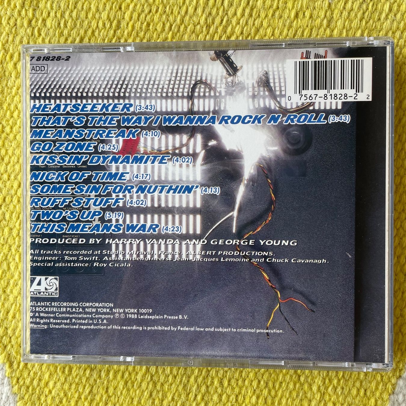 CD: AC DC-BLOW UP YOUR VIDEO – Usato da Rorschacherberg venduto da CD-Roli 1