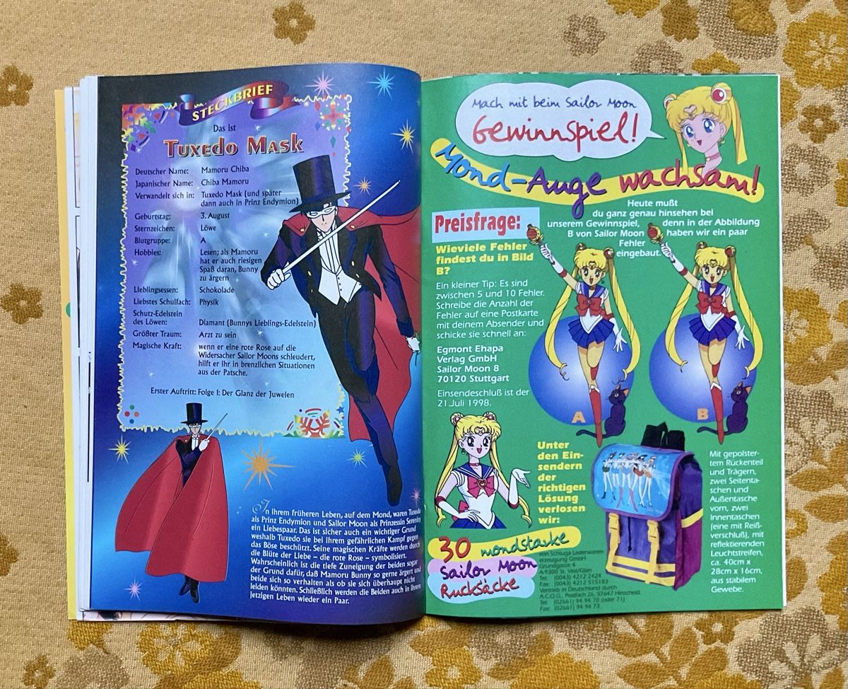 Fumetti: Sailor Moon Heft Nr. 8 von 1998 – Usato da Endingen venduto da nathan05 5