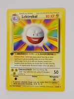 ⚡ Pokémon Base Set – 1. Edition Lektrobal – Deutsch – WotC