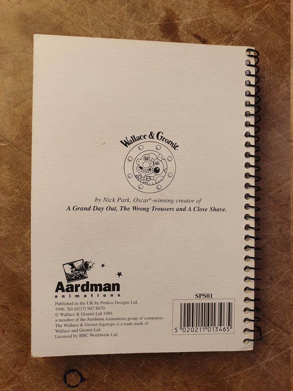 Bücher: Wallace & Gromit Notizbuch – Gebraucht aus Zürich von loosebone 3