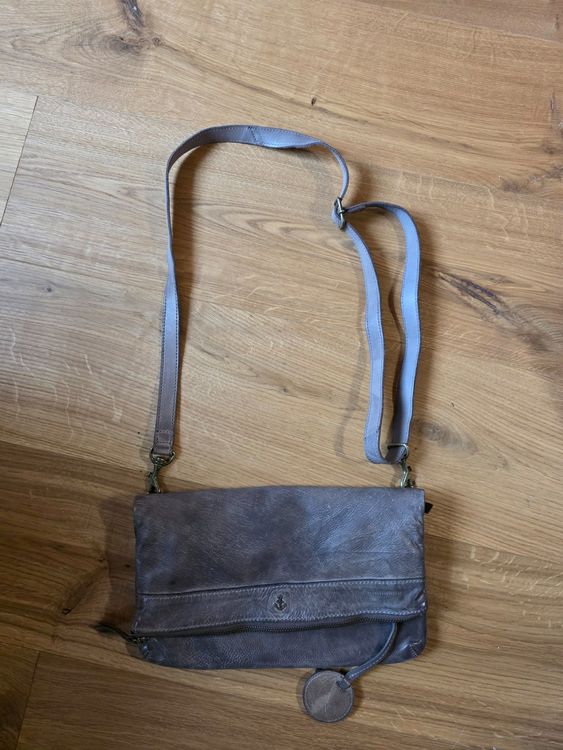 sch-ne-leder-damen-hand-tasche-beutel-harbour-2nd-gebraucht-in